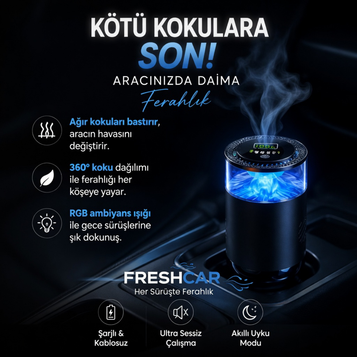 FreshCar™ Premium Araç Kokusu