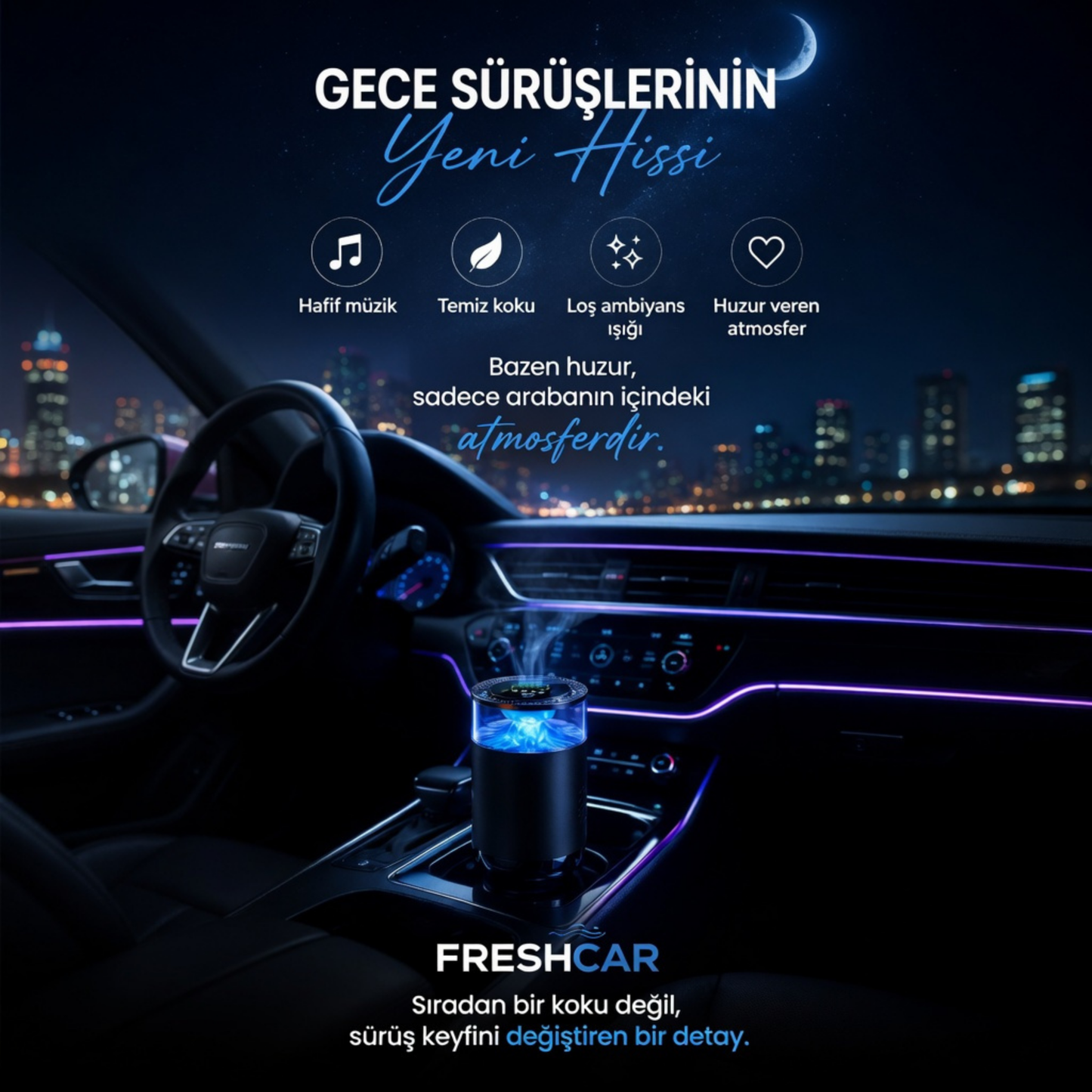 FreshCar™ Premium Araç Kokusu